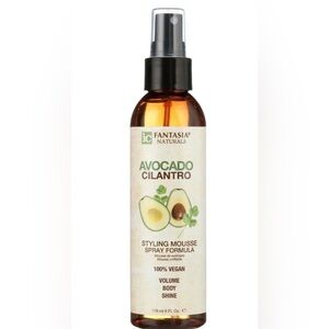 New Avocado Cilantro Styling Mousse Spray - Green